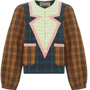 Stella Nova Multicolor Plaid Women's Jacket
